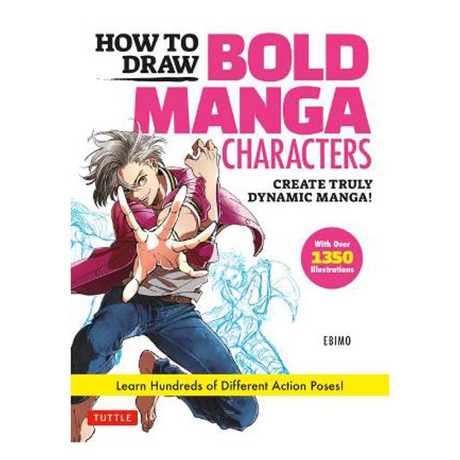 How to Draw Bold Manga Characters - Ebimo
