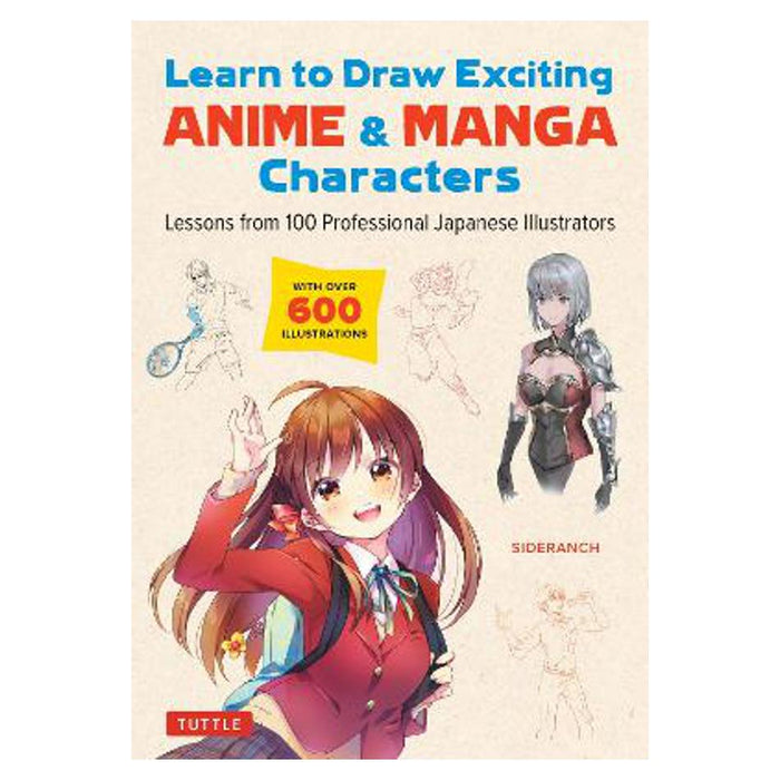 Learn to Draw Exciting Anime & Manga Characters