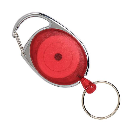 Rexel id retractable snap lock key hold red-Marston Moor