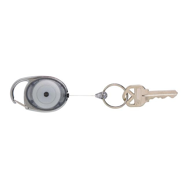 Rexel id retractable snap lock key holders charcoal-Marston Moor