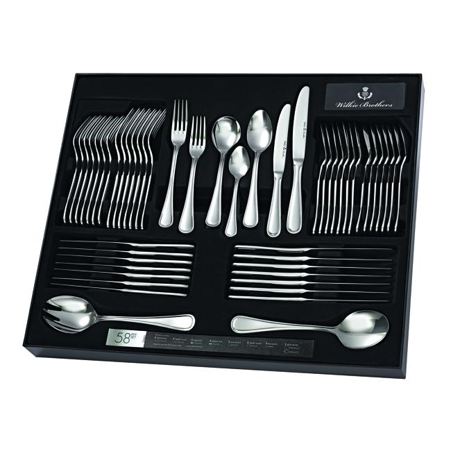 Linea 58 Piece Cutlery Set-Marston Moor