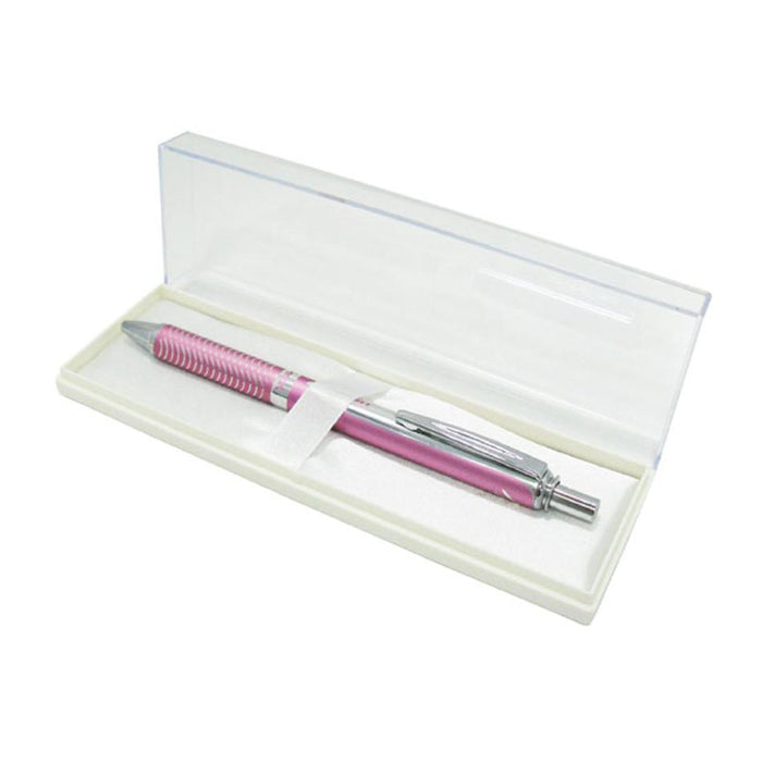Energel Gel Roller Pen Retractable Bl407 0.7Mm Pink Brl Blk Ink