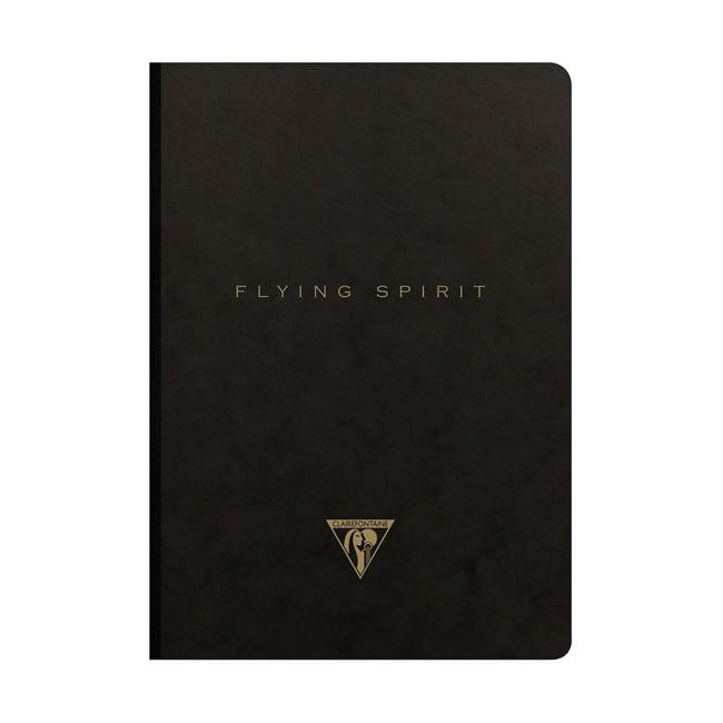 Flying Spirit Clothbound Notebook A5 Asstd Black