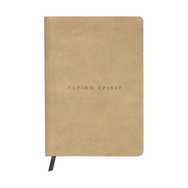Flying Spirit Clothbound Journal A5 Lined Beige