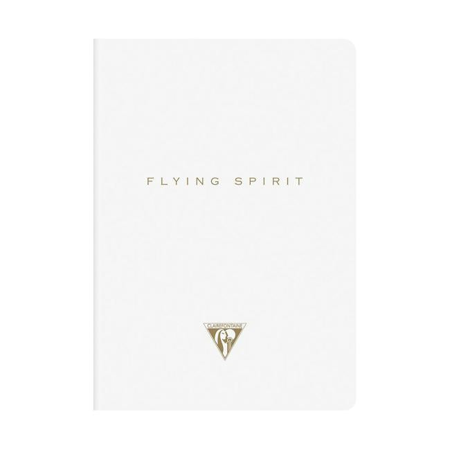 Flying Spirit Sewn Notebook A5 Asstd White