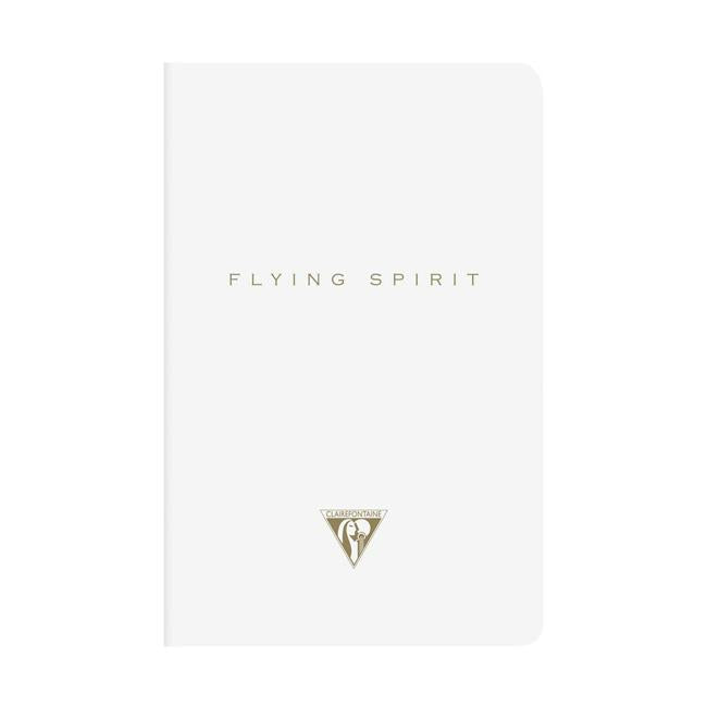 Flying Spirit Sewn Notebook 9x14 Asstd White