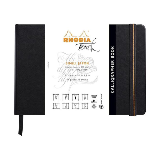 Rhodia Touch Calligrapher Book A5 Landscape Blank-Marston Moor