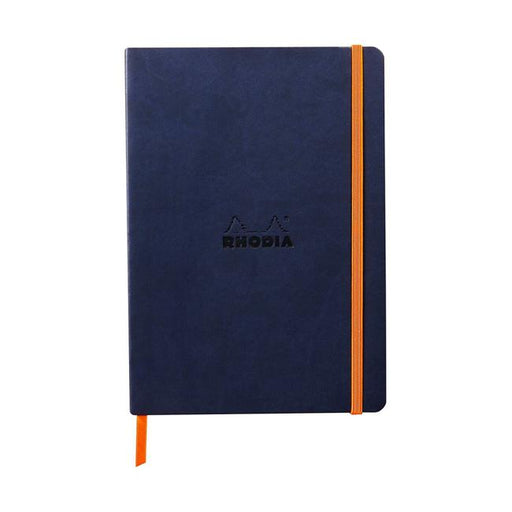 Rhodiarama Softcover Notebook A5 Lined Midnight-Marston Moor