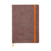 Rhodiarama Softcover Notebook A5 Lined Chocolate-Marston Moor