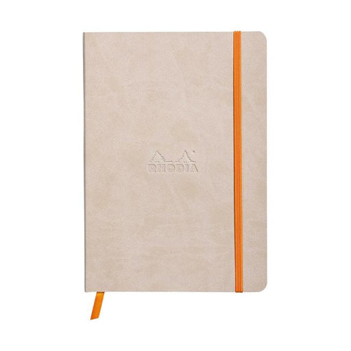 Rhodiarama Softcover Notebook A5 Lined Beige-Marston Moor