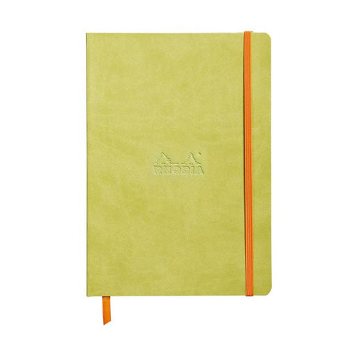 Rhodiarama Softcover Notebook A5 Lined Anise Green-Marston Moor