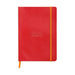 Rhodiarama Softcover Notebook A5 Lined Poppy-Marston Moor