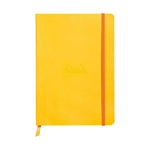 Rhodiarama Softcover Notebook A5 Lined Daffodil-Marston Moor