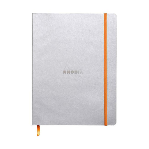 Rhodiarama Softcover Notebook B5 Dotted Silver-Marston Moor
