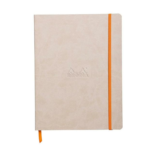 Rhodiarama Softcover Notebook B5 Dotted Beige-Marston Moor