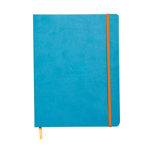 Rhodiarama Softcover Notebook B5 Dotted Turquoise-Marston Moor