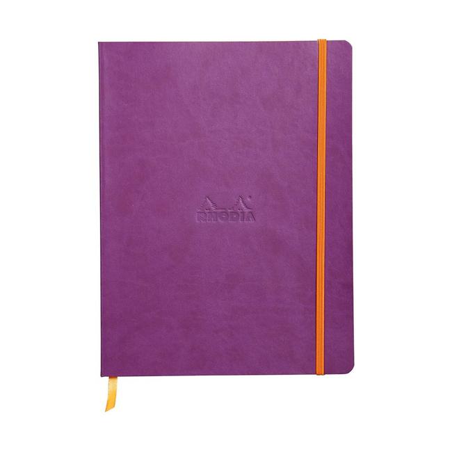 Rhodiarama Softcover Notebook B5 Dotted Purple-Marston Moor