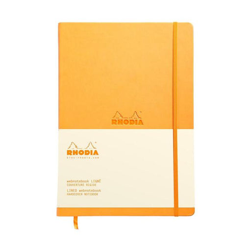 Rhodia Webnotebook A4 Blank Orange-Marston Moor