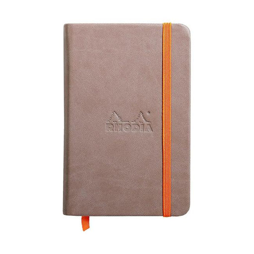 Rhodiarama Hardcover Notebook Pocket Lined Taupe-Marston Moor
