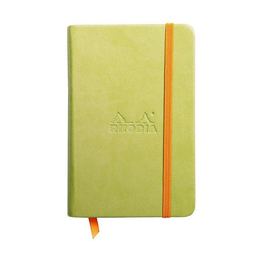 Rhodiarama Hardcover Notebook Pocket Lined Anise Green-Marston Moor