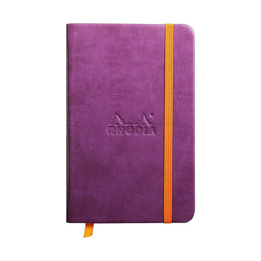 Rhodiarama Hardcover Notebook Pocket Lined Purple-Marston Moor