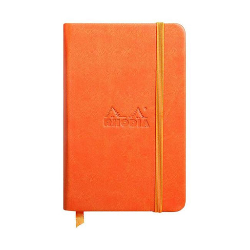 Rhodiarama Hardcover Notebook Pocket Lined Tangerine-Marston Moor