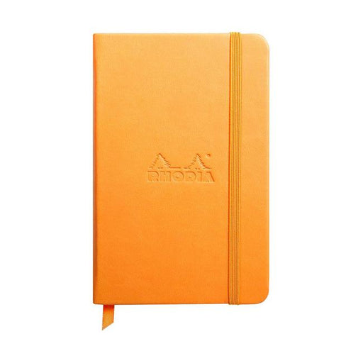 Rhodiarama Hardcover Notebook Pocket Lined Orange-Marston Moor