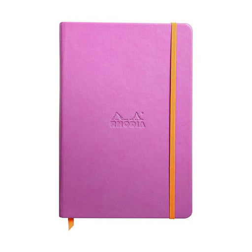 Rhodiarama Hardcover Notebook A5 Blank Lilac-Marston Moor