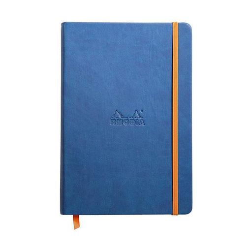 Rhodiarama Hardcover Notebook A5 Lined Sapphire-Marston Moor