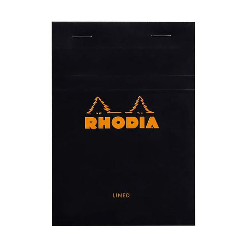Rhodia Bloc Pad No. 13 A6 Lined Black-Marston Moor