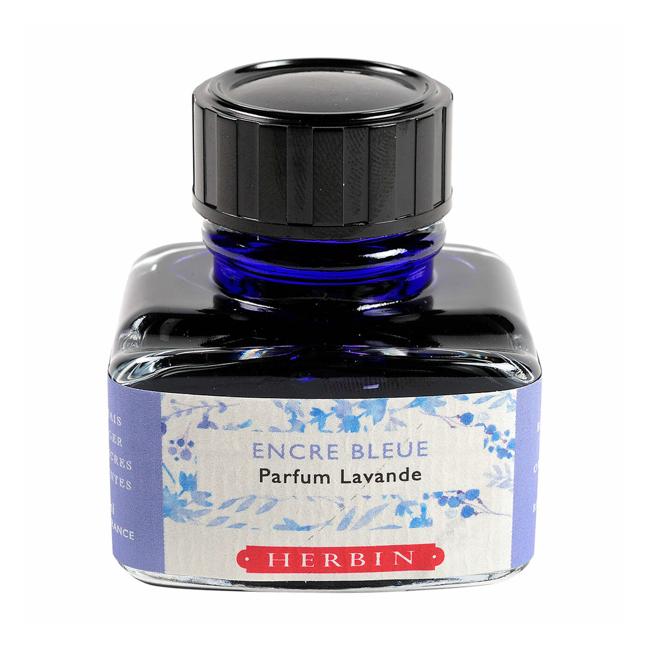 Herbin Scented Ink 30ml Blue Lavender Scent