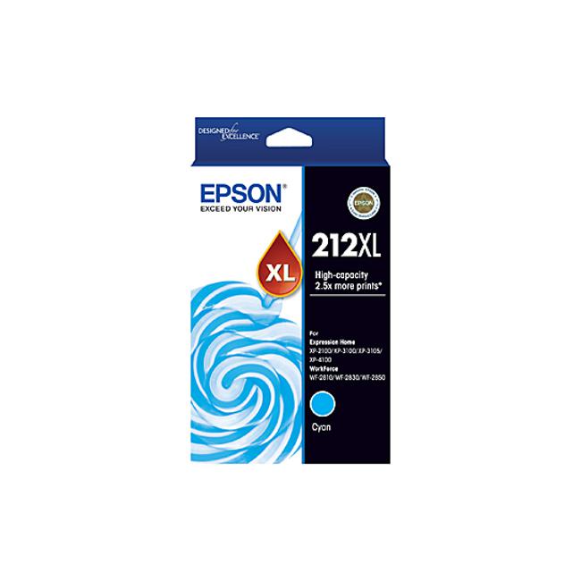 Epson 212 HY Cyan Ink Cart