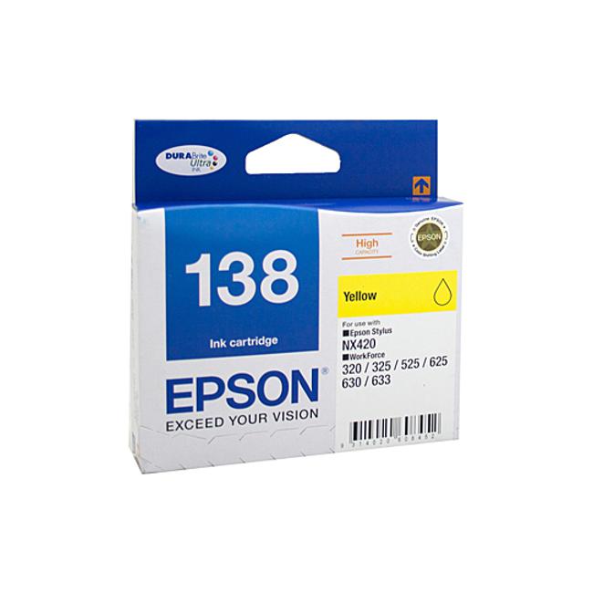 Epson 138 Yellow Ink Cart