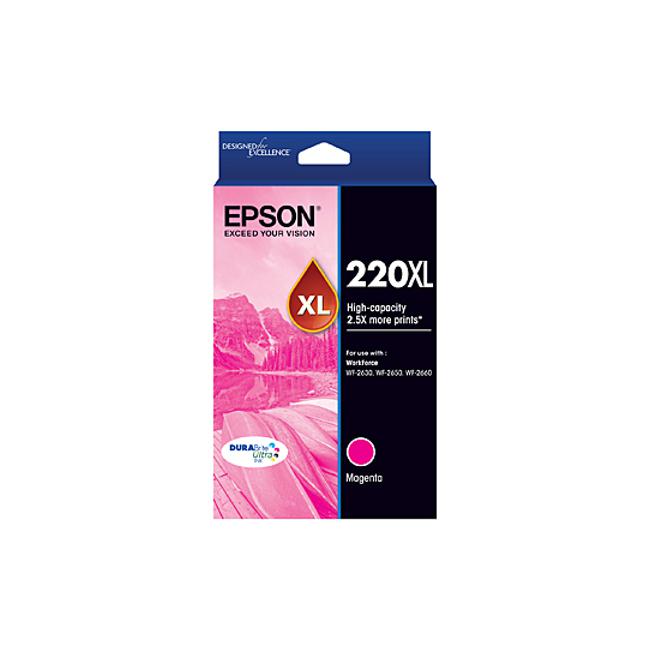 Epson 220 HY Magenta Ink Cart