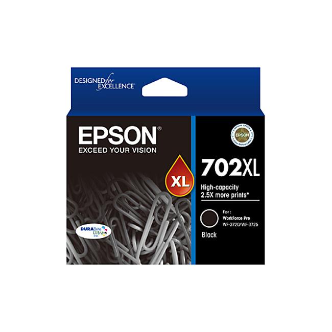 Epson 702 Black XL Ink Cart