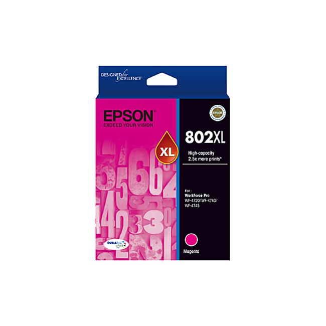 Epson 802 Magenta XL Ink Cart