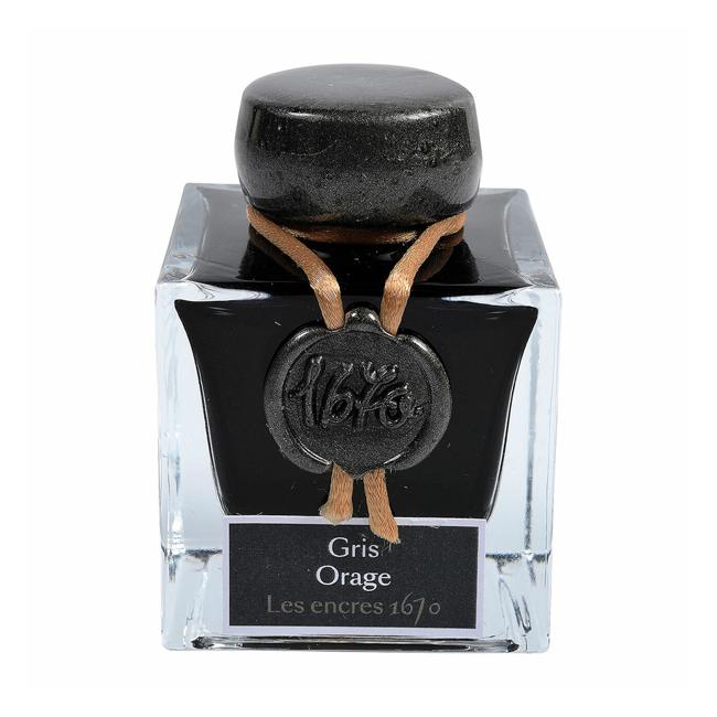 Jacques Herbin 1670 Ink 50ml Stormy Grey