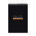 Rhodia Classic Notepad Spiral A5 Lined Black-Marston Moor