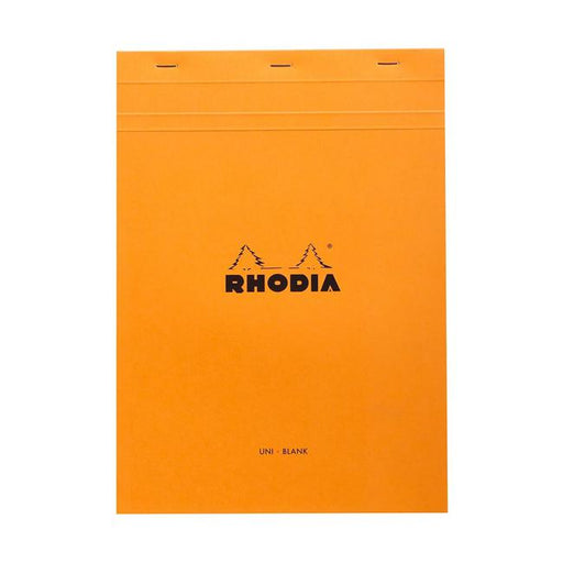 Rhodia Bloc Pad No. 18 A4 Blank Orange-Marston Moor