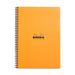 Rhodia Classic Notebook Spiral A4+ Lined Orange-Marston Moor