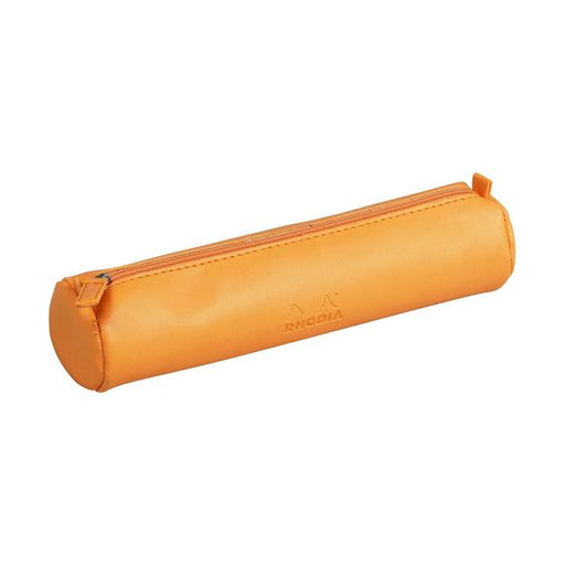 Rhodiarama Pencil Case Round Orange-Marston Moor