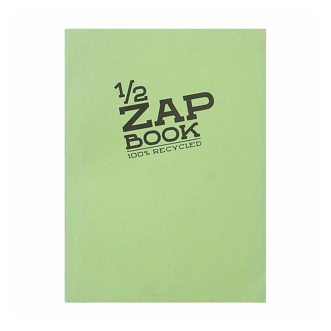 Half Zap Book A6 Recycled Assorted