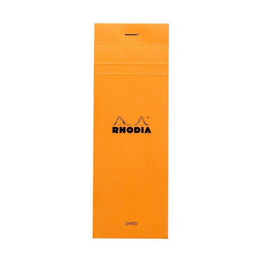 Rhodia Bloc Pad No. 8 Shopping Lined Orange-Marston Moor