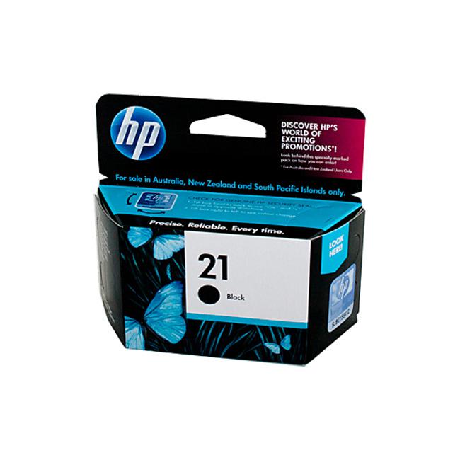 HP #21 Black Ink CartridgeC9351AA