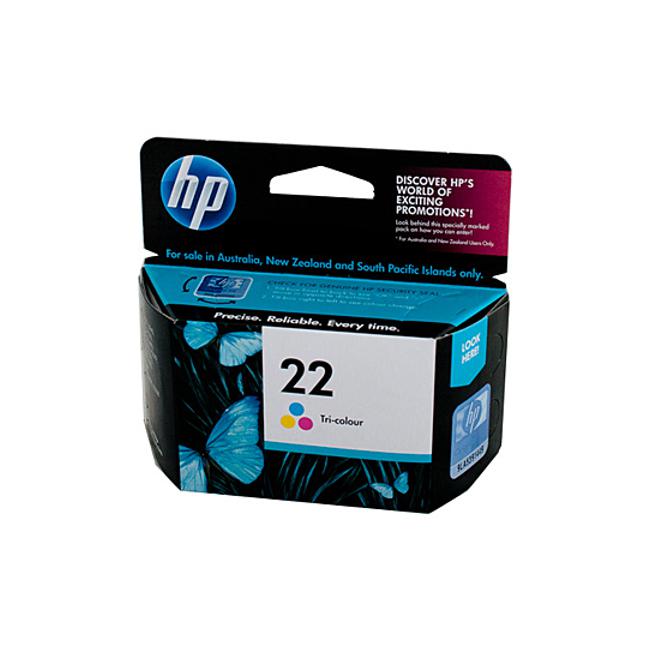 HP #22 Colour Ink CartridgeC9352AA