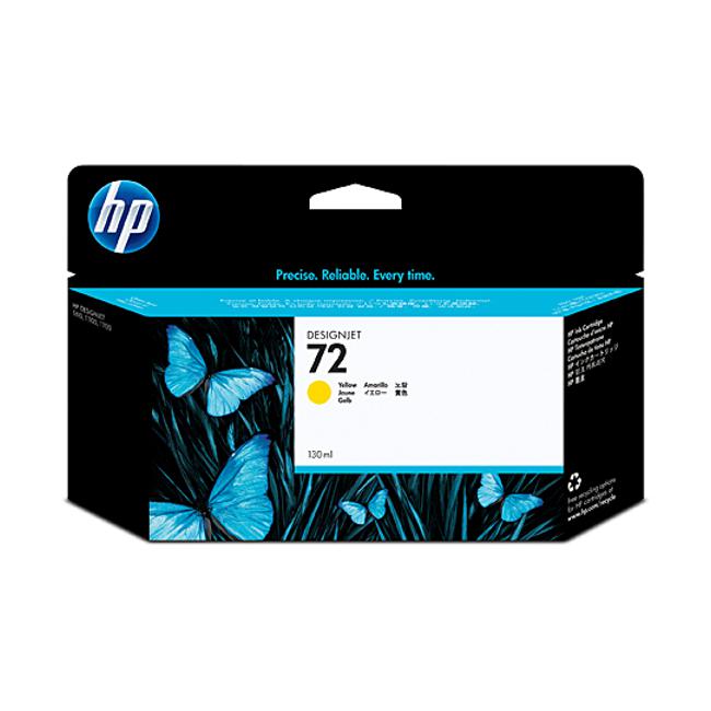 HP #72 130ml Yellow Ink C9373A