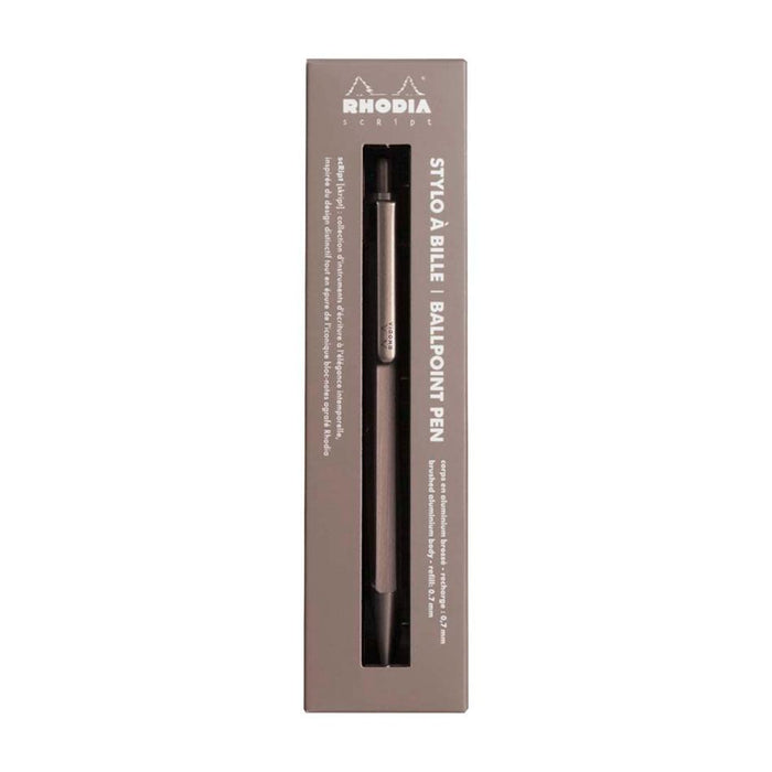 Rhodia scRipt Ballpoint Pen Rosewood 0.7mm C9385C