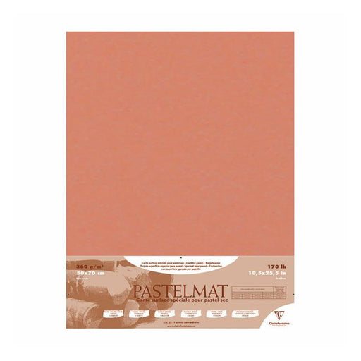 Pastelmat Paper 50x70cm Sienna Pack of 5-Marston Moor