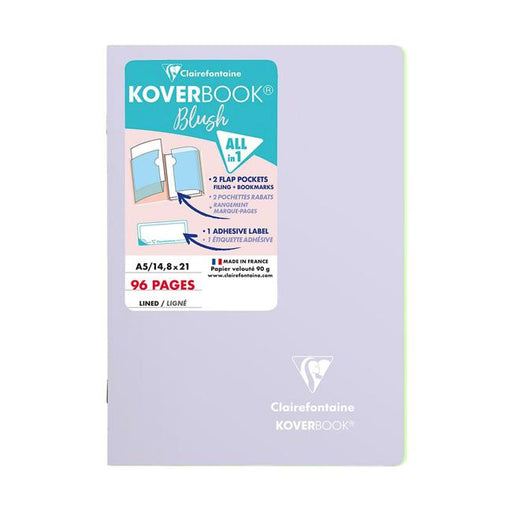 Koverbook Blush A5 Lined Lilac-Marston Moor