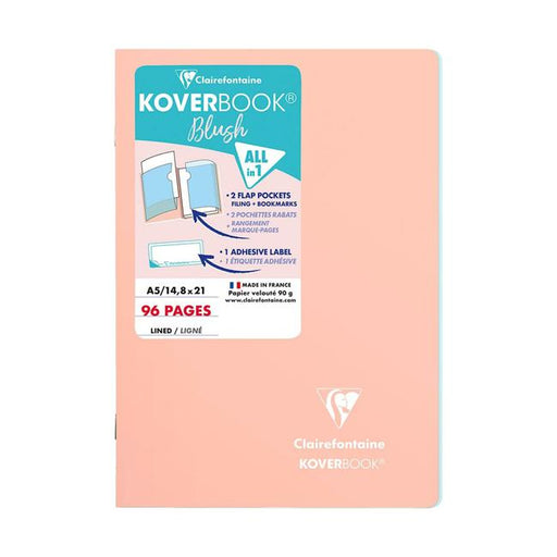 Koverbook Blush A5 Lined Coral-Marston Moor